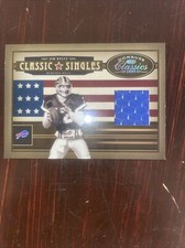 05 Donruss Classics Jim Kelly Classic Singles Jersey Card 113/150