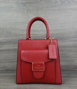 Coach Umhängetasche Leder Mini Pepper Handtasche C6778 (1941 rot) - Bild 1 von 8
