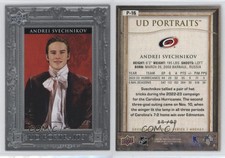 2023 Upper Deck Series 1 UD Portraits Silver Frame /99 Andrei Svechnikov #P-16