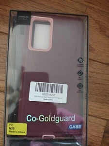 Funda para teléfono Samsung Galaxy N20 púrpura/rosa - Imagen 1 de 2
