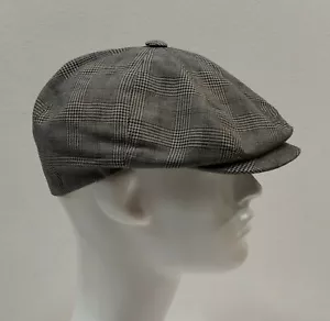 Casquette Peaky Blinders Prince de Galles Gris Coton Made IN Italy Taille, 54 - Bild 1 von 6