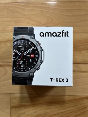 🔥 NUEVO 🔥 Amazfit T-Rex 3 48,5 mm Fitness Reloj Inteligente con Control por Voz (Onyx) 🔥 Foto 1 de 4