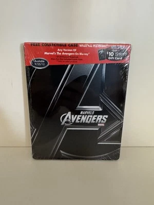 The Avengers Blu Ray Steelbook Best Buy Exclusive Rare and Sealed  NO DISCS Foto 1 de 4