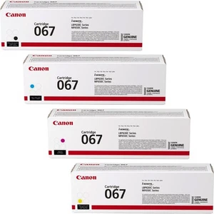 Cartuchos originales Canon 067 i-SENSYS LBP 630 631 633 MF 650 651 655 657 cdw cw - Imagen 1 de 6
