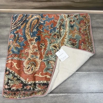 Pottery Barn Isara bedruckter Paisley Kissenbezug 20”x20” mehrfarbig Neu mit Etikett - Bild 1 von 4