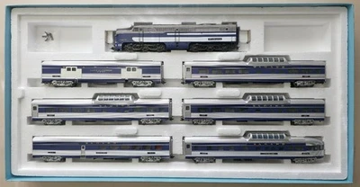 Märklin H0 26490  LIMITIERT !   US Reisezug "Blue Bird" WABASH - NEUWERTIG & OVP - Bild 1 von 4