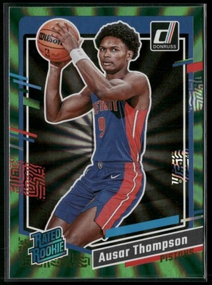 2023-24 Donruss #228 Ausar Thompson Green Laser Holo - Image 1 of 2