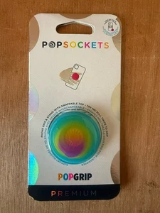 POPSOCKETS PREMIUM POP GRIP COLOUR TRANSPARENT EXPANDABLE ADHESIVE PHONE HOLDER - Picture 1 of 4