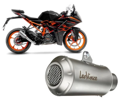 Terminale di scarico Leovince LV-10 per KTM RC 125 2023 > 2024 - Immagine 1 di 4