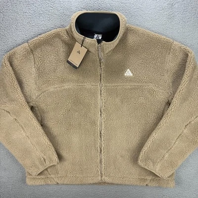 Chaqueta Nike ACG Para Hombre Extra Grande XL Beige Canwell Glaciar Sherpa Therma FIT ADV Foto 1 de 4