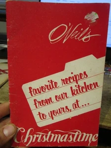 O'Neil's Department Store Cafe Restaurant Cookbook Recipes Akron Ohio Stow Kent - Picture 1 of 10