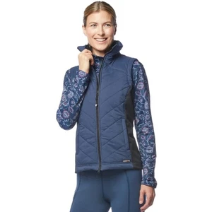 Kerrits Good Gallop Steppweste Reißverschluss Puffer Reitsport Pferd bestickt Gr. S - Bild 1 von 16