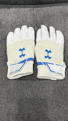 Guantes de Combate Under Armour UCLA Team Emitidos Para Hombre Blanco/Azul Nuevos Talla 3XL Foto 1 de 4