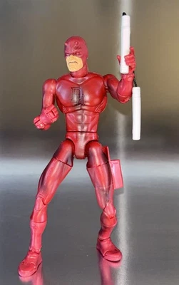 2001 ToyBiz Marvel Dare Devil 6" Vintage Action Figure Foto 1 de 4