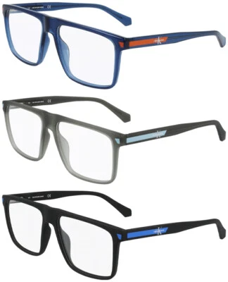 Calvin Klein Jeans Men's Tall Square Eyeglass Frame - CKJ21611 - Image 1 of 4
