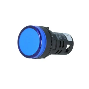 L22 24VDC BL Kontrolllämpchen 22mm L22 -20-60°C Bel: LED 24VDC Ø22,5mm AUSPICIOU - Picture 1 of 1