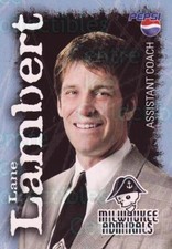 2006-07 Milwaukee Admirals Pepsi #23 Lane Lambert