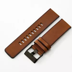 Premium Vintage Genuine Leather Watch Band Straps Mens 22 24 26 28mm Fits Diesel - Picture 1 of 11