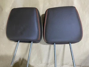 2017-2022 FORD F250 F350 King Ranch Front seat head rest leather Java brown - Bild 1 von 10