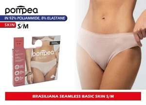 Pompea Brasiliana Seamless Intimo Donna Basic Skin S/M - Foto 1 di 1