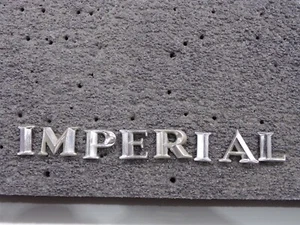1964 64 1965 65 Chrysler Imperial Trunk Lid Emblems OEM Complete Set - Picture 1 of 8