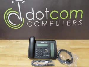Panasonic KX-NT553 Phone Black Backlit 3-line display IP Ethernet Curly - Picture 1 of 4