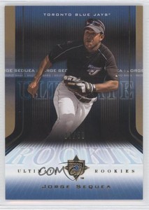 2004 Upper Deck Ultimate Collection Gold /50 Jorge Sequea #167 Rookie RC