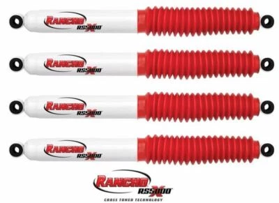 Rancho Front Rear Shock Absorbers for 1999-04 Ford F250/F350 Super Duty 0" 4WD Foto 1 de 4