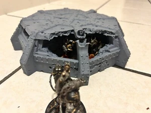 Terreno búnker modular sin pintar Wargaming de mesa para Warhammer 40.000 40k - Imagen 1 de 11