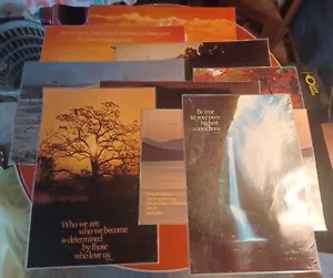 Vintage 1970s ARGUS Inspirational Classroom Posters Lot Of 11 14” x 21” 1980s - Picture 1 of 20