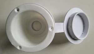 Runde Box zum Einbau Handbrause, Boot, Wohnmobil, NEU - Bild 1 von 5