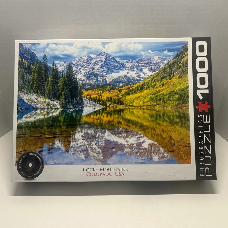 Eurographics 1000 Piece Puzzle- Rocky Mountains: Colorado, USA - Image 1 of 1
