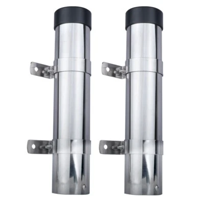 2X Boat Rod Holder Stainless Steel Side Mount Fishing Rod Pod for Yacht Kayak  - image 1 of 4