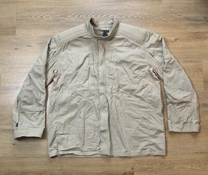 5.11 Tactical Shirt Adult XPRT Rapid Tan Workwear Military Padded Men 2xl XXL - Picture 1 of 11