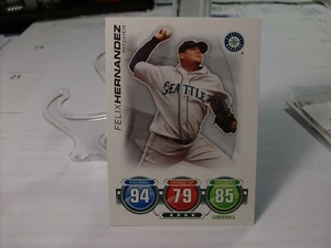 2010 Topps Attax #83 - Felix Hernandez - Seattle Mariners (3019) - Foto 1 di 2
