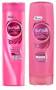 Sunsilk Co-Creation Haarshampoo Conditioner glatt überschaubar gerade Experte - Bild 1 von 15