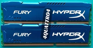 8 GB (2x 4GB) DDR3 1600 MHz KIT 2 MODULI DI MEMORIE RAM KINGSTON pc3 pc desktop - Afbeelding 1 van 7