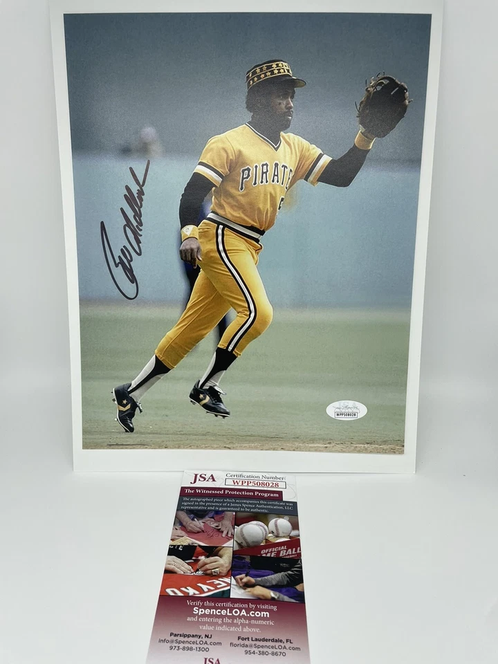 Bill Madlock Signed Photo Pittsburgh Pirates W/JSA COA - Image 1 of 1