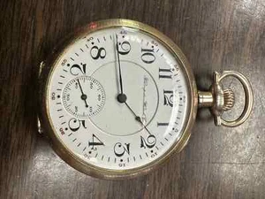 1908 Hampden Grade John C Dueber Pocket Watch 17J 16s Model 4 Railroad Grade - Picture 1 of 3