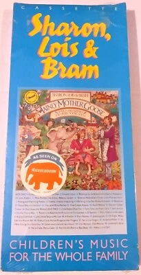 NEW - SHARON LOIS & BRAM CASSETTE MAINLY MOTHER GOOSE CHILDRENS KIDS MUSIC - Image 1 of 4