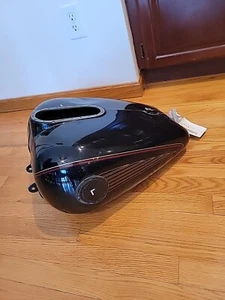 2001 Harley Davidson FLHTC Classic GAS FUEL TANK - AS-IS Dented - Picture 1 of 12