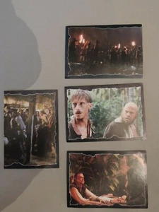 4 Cards Pirates of the Caribbean- Pintel and Ragetti - Picture 1 of 9