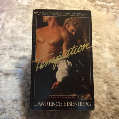 Temptation Romance Paperback Book by Lawrence Eisenberg Bantam Books 1988 - Image 1 of 4