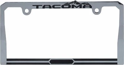 Chroma Graphics 042592 For Toyota Tacoma Chrome Metal License Plate Frame - Image 1 of 4
