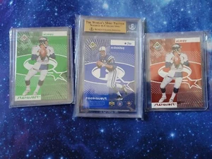 1998 Peyton Manning Rookie, Rookquest John Elway Starquest Beckett 9.5 pop 1/11 - Picture 1 of 10