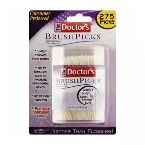 Paquete de 3 palillos de dientes interdentales The Doctors de 275 unidades cada uno envío rápido Foto 1 de 1