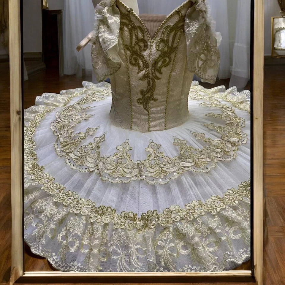 Ballet Tutu,Classical Pancake Dance Costume Dancewear professional ballerina - Image 1 of 4
