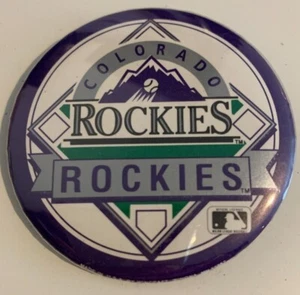 COLORADO ROCKIES Baseball Collector Pin Badge MLB Vintage Wincraft RARE - Imagen 1 de 1