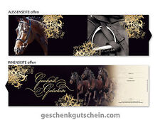 Premium Booklet Gutscheine für Sport, Reitsport, Pferde SP705