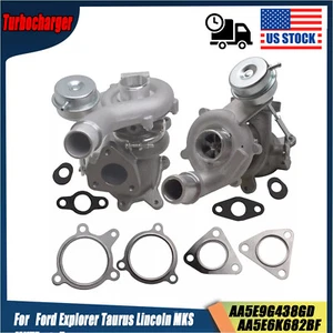 For 10~19 Ford Explorer Taurus Lincoln MKS MKT 3.5L RH&LH Turbo Turbocharger Set - Bild 1 von 11